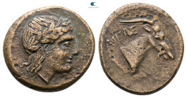Aiolis. Aigai circa 400-200 BC. Bronze Æ