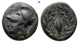 Aiolis. Elaia circa 350-300 BC. Bronze Æ