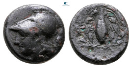Aiolis. Elaia circa 340-300 BC. Bronze Æ