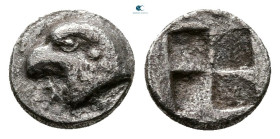 Aiolis. Kyme circa 480-450 BC. Hemiobol AR
