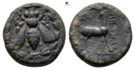 Ionia. Ephesos circa 300-200 BC. Bronze Æ