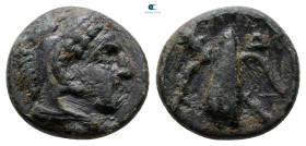 Ionia. Erythrai circa 400-375 BC. Bronze Æ