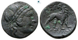 Ionia. Miletos circa 350-190 BC. Bronze Æ