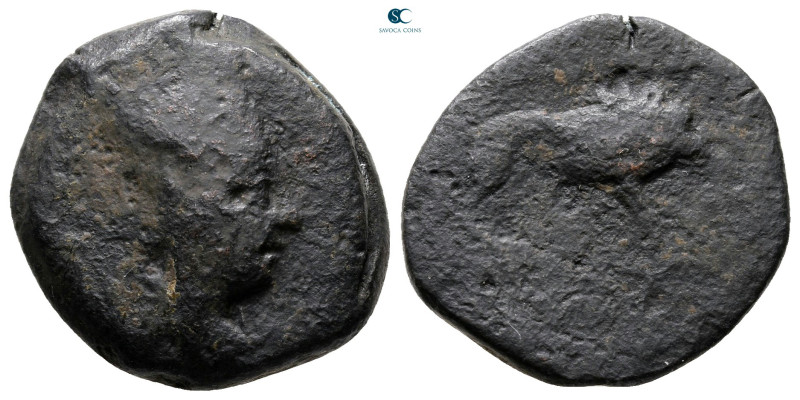 Kings of Commagene. Antiochos I Theos 69-34 BC. 
Bronze Æ

22 mm, 8,36 g

...