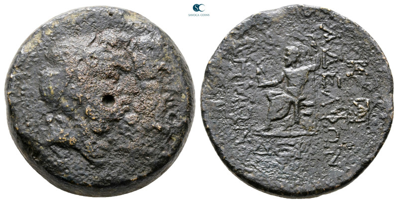 Seleucis and Pieria. Seleukeia Pieria circa 148-147 BC. Adelphoi Demi ("The Brot...