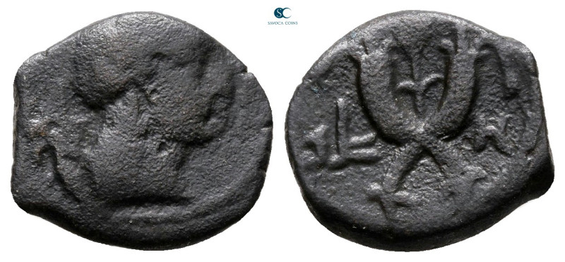 Nabataean Kingdom. Petra. Aretas IV 9 BC-AD 40. 
Bronze Æ

14 mm, 1,62 g

...
