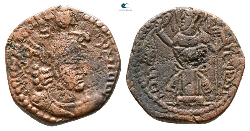 Kushano-Sasanian. Pērōz II AD 245-270. 
Bronze Æ

15 mm, 2,11 g



Nearly...