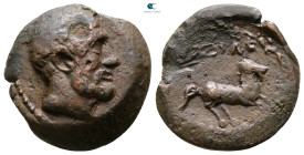 Bactria. Greco-Bactrian Kingdom. Euthydemos I 225-200 BC. Drachm Æ