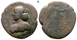 Indo-Parthians. Sarpedones 15 BC-AD 1. Tetradrachm Æ