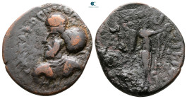 Indo-Parthians. Gondopharid Dynasty. Pakores AD 100. Tetradrachm Æ