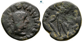 Kushan Empire. Kujula Kadphises AD 50-90. Bronze Æ
