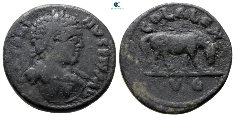 Troas. Alexandreia. Caracalla AD 198-217. 
Bronze Æ

24 mm, 8,43 g



Nea...