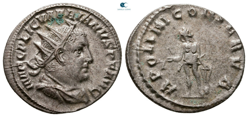 Valerian I AD 253-260. Rome
Antoninianus AR

22 mm, 3,13 g



Very Fine