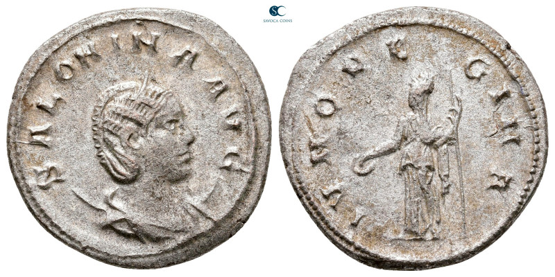 Salonina AD 254-268. Samosata or Antioch
Billon Antoninianus

22 mm, 3,91 g
...