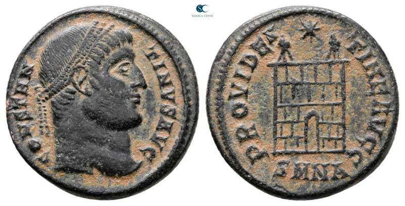 Constantine I the Great AD 306-337. Nicomedia
Follis Æ

18 mm, 3,08 g



...