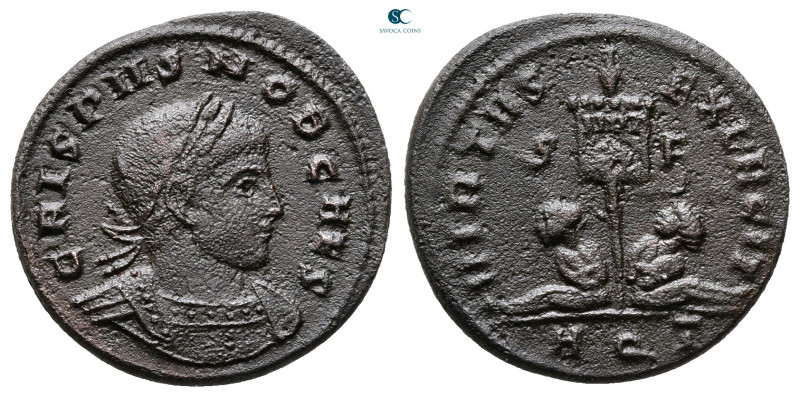 Crispus, as Caesar AD 316-326. Aquileia
Follis Æ

18 mm, 3,16 g



Very F...