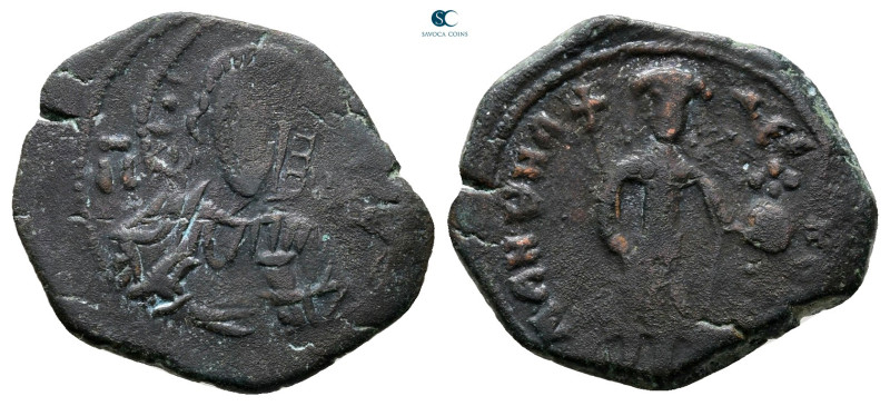 Manuel I Comnenus AD 1143-1180. Thessalonica
Tetarteron Æ

19 mm, 2,22 g

...