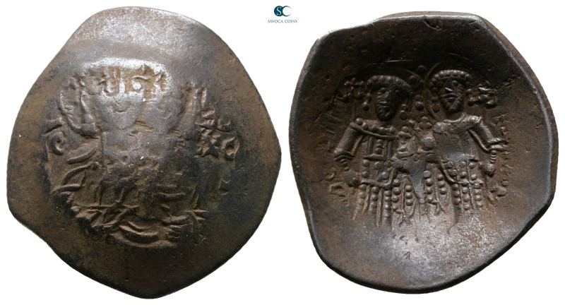 Alexius III Angelus-Comnenus AD 1195-1203. Constantinople
Trachy Æ

25 mm, 2,...