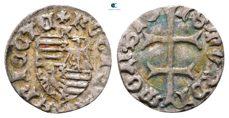 Hungary. Sigismund von Luxembourg AD 1387-1437. 
Denár AR

13 mm, 0,42 g

...