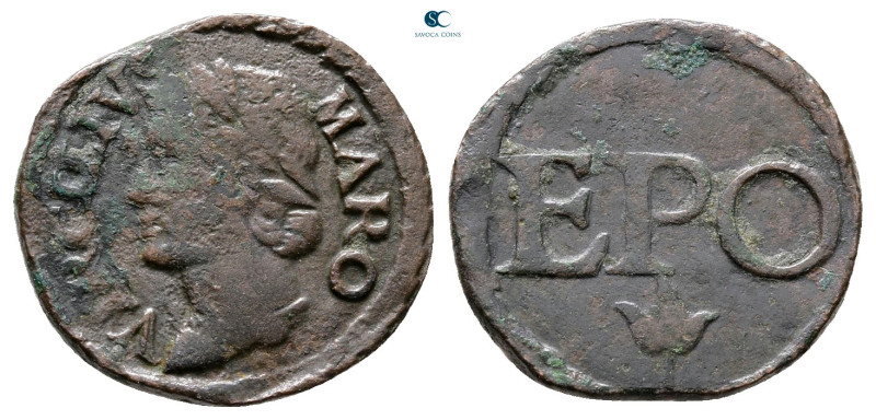 Italy. Mantova . Federico I Gonzaga AD 1478-1484. 
Quattrino CU

17 mm, 1,73 ...