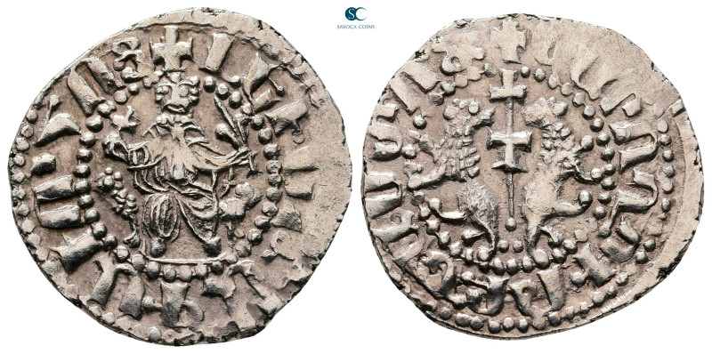 Cilician Armenia. Sis. Levon I AD 1198-1219. 
Tram AR

24 mm, 2,88 g



V...