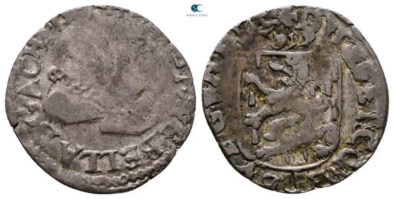 Spanish Netherlands. Dole. Albert and Isabelle AD 1598-1621.
Carolus BI 1619
...