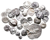 Lot of ca. 29 greek silver fractions / SOLD AS SEEN, NO RETURN!Very Fine