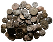 Lot of ca. 82 ancient bronze coins / SOLD AS SEEN, NO RETURN!Fine