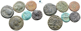Lot of ca. 6 roman provincial bronze coins / SOLD AS SEEN, NO RETURN!Fine