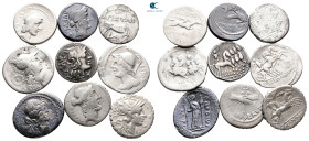 Lot of ca. 9 roman republican denarii / SOLD AS SEEN, NO RETURN!Very Fine