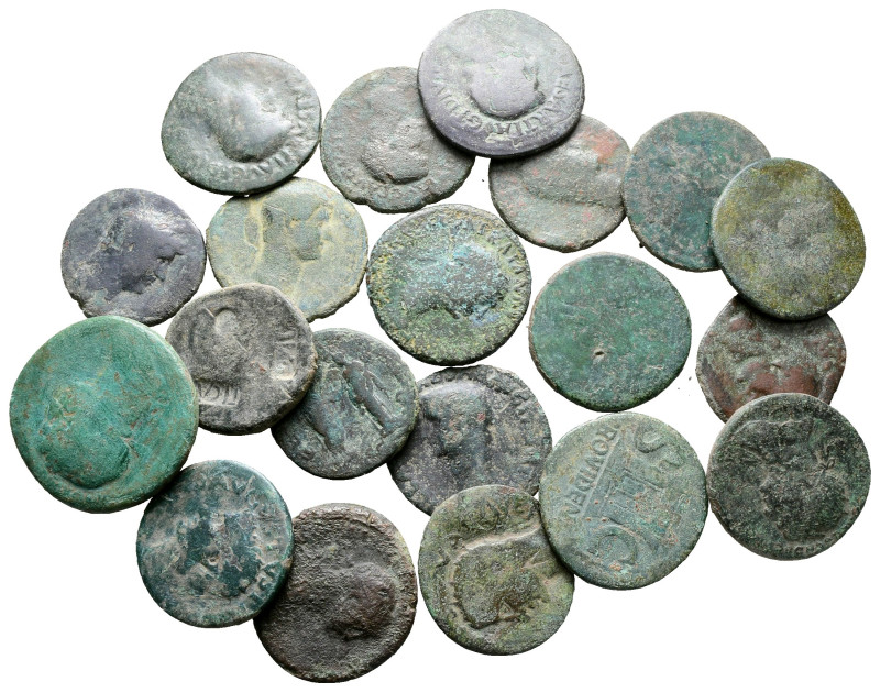 Lot of ca. 20 roman provincial bronze coins / SOLD AS SEEN, NO RETURN!

Fine