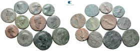 Lot of ca. 11 roman bronze coins / SOLD AS SEEN, NO RETURN!Fine