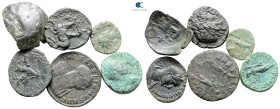 Lot of ca. 6 ancient coins / SOLD AS SEEN, NO RETURN!Fine