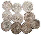 Lot of ca. 10 islamic silver dirhems / SOLD AS SEEN, NO RETURN!Very Fine