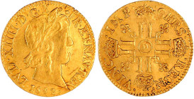 Frankreich
Ludwig XIV., 1643-1715
Louis d`or a la meche longue 1652 D, Lyon. 6,73 g. vorzüglich, min. Druckstelle, selten. Gadoury 245.