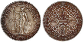 Grossbritannien
Tradedollars
Tradedollar 1907 B. sehr schön. Krause/Mishler T5.