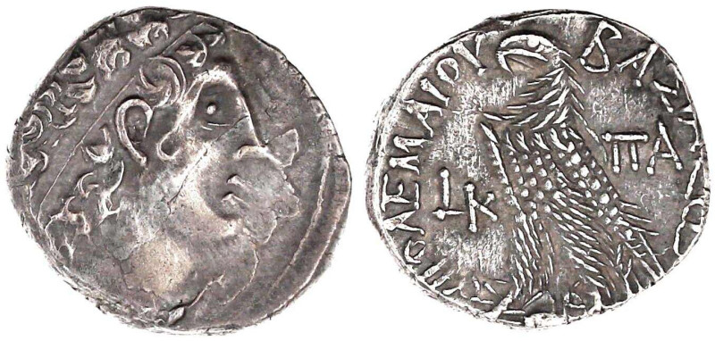 Ägypten
Königreich der Ptolemäer
Ptolemaios XII., 80/51 v.Chr
Tetradrachme Ja...