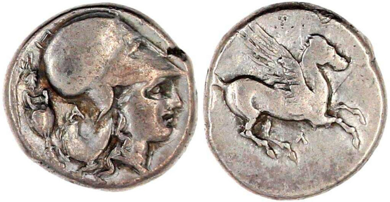 Peloponnes
Leukas (in Akarnanien)
Korinthische Kolonie
Stater 320/280 v. Chr....