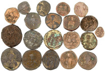 Byzanz
20 div. Bronzemünzen des 6 bis 11. Jh. schön bis schön/sehr schön