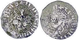 Armenien
Levon II., 1270-1289
Tram Sis. Reiter r./Löwe l. mit Balkenkreuz. fast sehr schön. Bedoukian 1437.