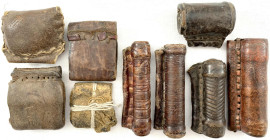 Afrika
Äthiopien: 9 Leder-Amulette aus dem Oromo-Gebiet
