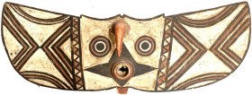 Afrika
Burkina Faso: Sperbermaske, Stamm der Bwa. Holz, 109 X 33 cm. KEIN VERSAND/NO SHIPPING POSSIBLE