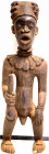 Afrika
Kamerun: Sogen. "Lefem" Königsstatue vom Stamm der Bangwa. Holz, Höhe 98 cm. Vgl. Metropolitan Museum of Art, Inv.-Nr. 311037 (The Michael C. ...