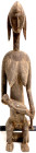 Afrika
Mali: Mutter-Statue des Stammes der Bambara. Holz, Höhe 69 cm