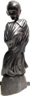 Afrika
Tansania: Skulptur eines Makonde-Mannes im Gewand. Holz, Höhe 65 cm. Signiert C.M. (Clement Matei, geboren 1933 in Nanyagaja, Mosambik, 1963 a...