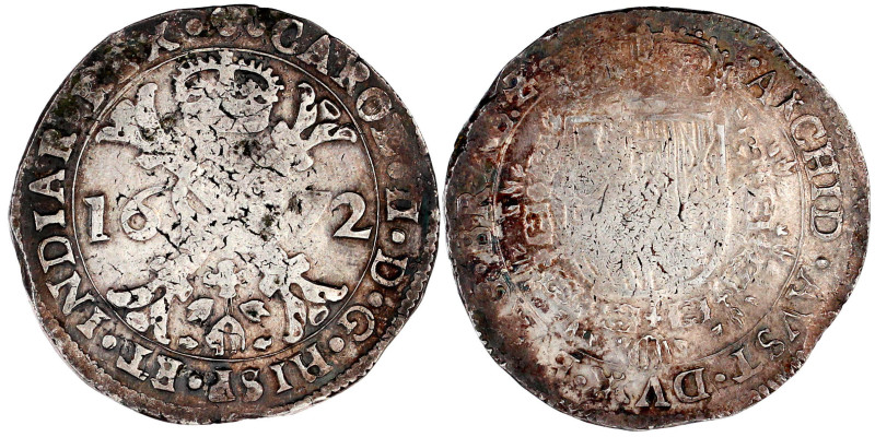 Belgien-Brabant
Karl II., 1665-1700
Patagon 1672, Brüssel. 27,87 g. sehr schön...