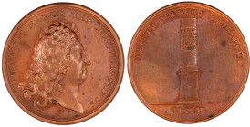 Frankreich
Ludwig XIV., 1643-1715
Bronzemedaille 1715 von Bernard, auf die Beharrlichkeit des Königs. 41 mm. vorzüglich/Stempelglanz, kl. Kratzer. D...