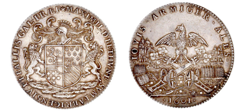 Frankreich-Berry
Maximilian von Bethune, 1597-1641
Silbermedaille 1601, Unsign...