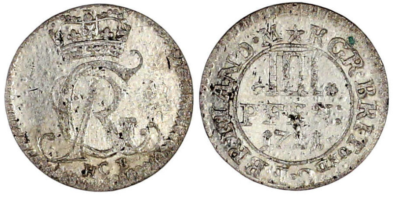 Braunschweig-Calenberg-Hannover
Georg I., 1714-1727
IIII Pfennige Landmünze 17...