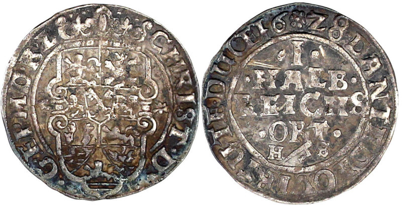 Braunschweig-Lüneburg-Celle
Christian von Minden, 1611-1633
1/2 Reichsort (1/8...